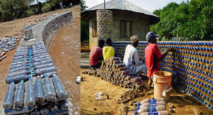 Plastic bottles Turns into Construction Materials - Civil Engineering