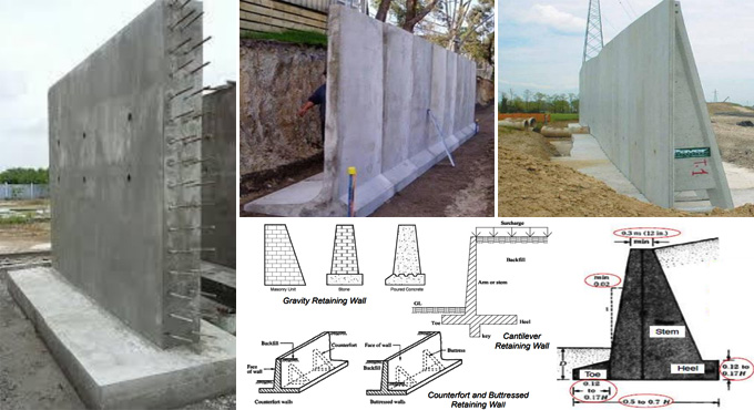 Design of Reinforced Concrete Retaining Wall