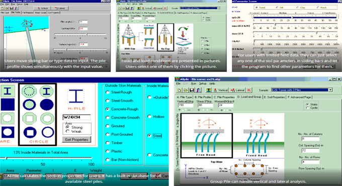 AllPile is an exclusive Construction Software for Structural, Geotechnical and Civil Engineers