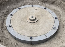 Circular footing