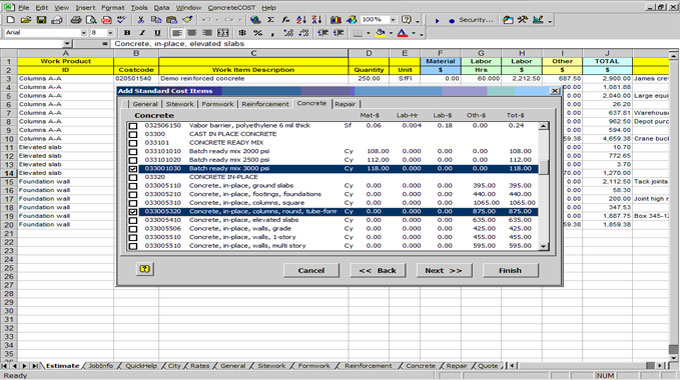 free cost estimating software
