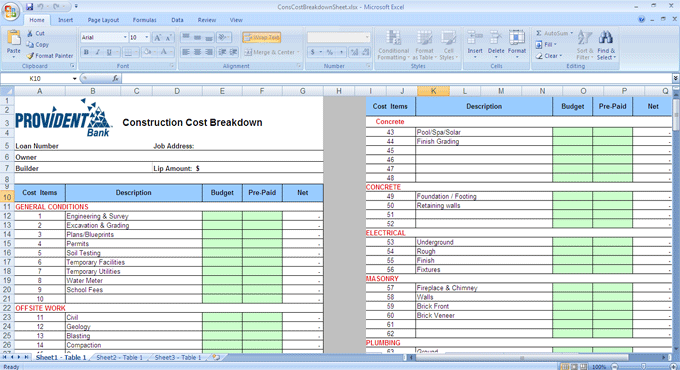 building airflow standard calculator spreadsheet