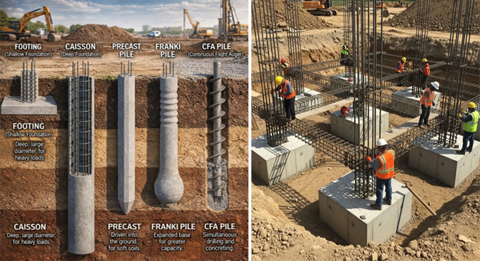 What are the Minimum Depth Requirements for the Foundation Structure?