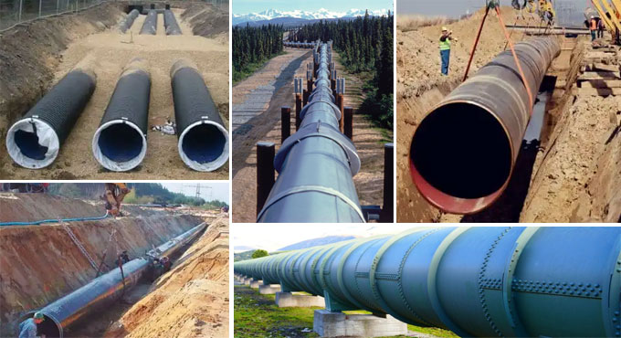 Types of Pipelines and Their Construction Methods