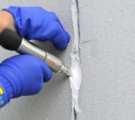 Polyurethane foam injection