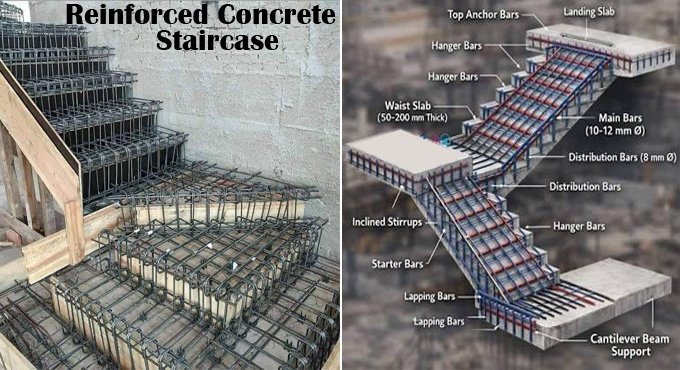 A complete guide to the Reinforced Concrete Staircase